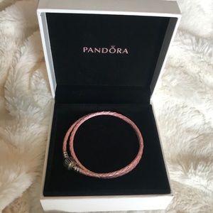 Pandora double wrap bracelet